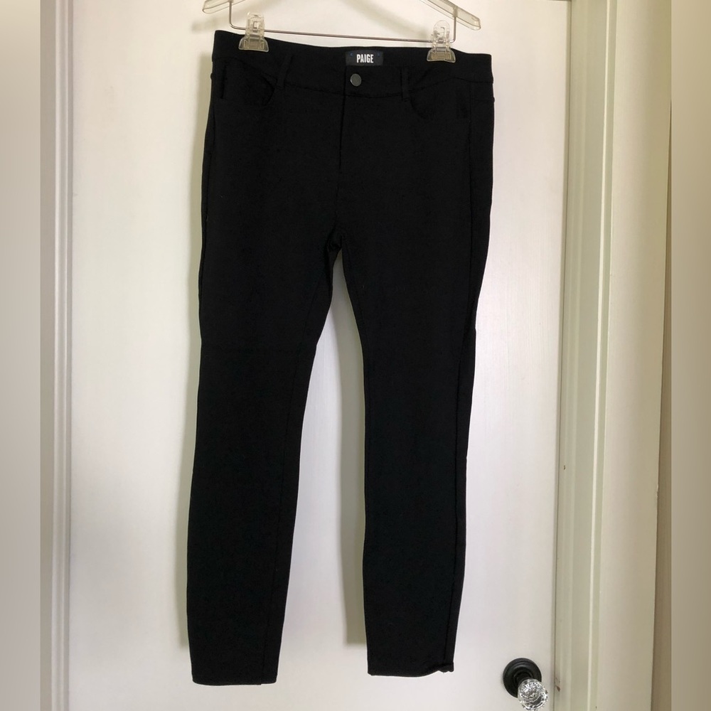 Paige black skinny pants sz. 31